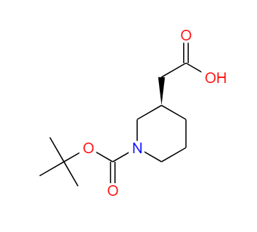 (R)-N-BOC-2-(哌啶-3-YL)乙酸,(R)-2-(1-(tert-Butoxycarbonyl)piperidin-3-yl)acetic acid
