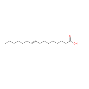 (9E)-9-十六烯酸,PALMITELAIDIC ACID