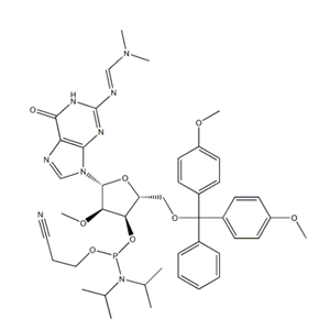 N2-二甲基甲脒-5'-O-DMT-2'-甲氧基鸟苷-3'-氰乙氧基亚磷酰胺