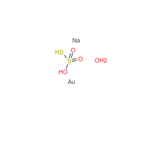金硫代硫酸钠,Gold sodium thiosulfate