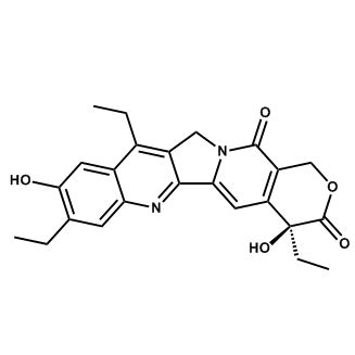 (S)-4,8,11-三乙基-4,9-二羟基-1H-吡喃并[3',4':6,7]中氮茚并[1,2-b]喹啉-3,14(4H,12H)-二酮,(S)-4,8,11-Triethyl-4,9-dihydroxy-1H-pyrano[3',4':6,7]indolizino[1,2-b]quinoline-3,14(4H,12H)-dione