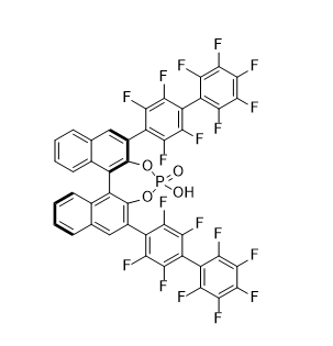 (2R)-4-hydroxy-2,6-bis(perfluoro-[1,1'-biphenyl]-4-yl)dinaphtho[2,1-d:1',2'-f][1,3,2]dioxaphosphepine 4-oxide