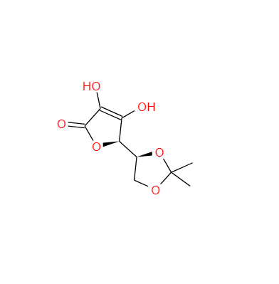 5,6-O-异丙叉基-L-抗坏血酸,(+)-5,6-O-Isopropylidene-L-ascorbic acid