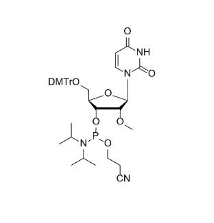 2'-OMe-U 亚磷酰胺单体,DMTr-2'-O-Me-rU-3'-CE-Phosphoramidite