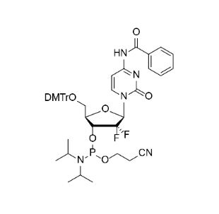 吉西他滨亚磷酰胺单体,DMTr-2',2'-diFluoro-dC(Bz)-3'-CE-Phosphoramidite