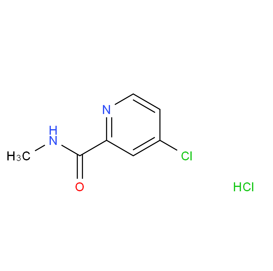 4-氯-N-甲基吡啶-2-甲酰胺盐酸盐,4-Chloro-N-methylpyridine-2-carboxamide Hydrochloride
