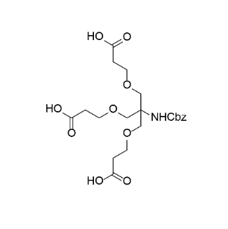 3,3'-[[2-(CBZ-氨基)-2-[(2-羧基乙氧基)甲基]丙烷-1,3-二基]雙(氧基)]二丙酸,Peracetylated GalNAc-L96-Acid-1