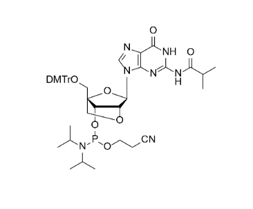 LNA-G(ibu) 亚磷酰胺单体,DMTr-2'-O-4'-C-Locked-rG(iBu)-3'-CE-Phosphoramidite