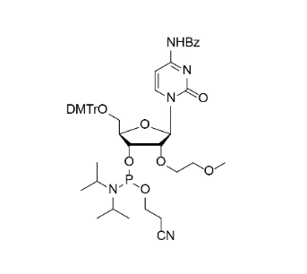 2'-O-MOE-Bz-C 亚磷酰胺单体,DMTr-2'-O-MOE-rC(Bz)-3'-CE-Phosphoramidite