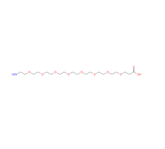 27-氨基-4,7,10,13,16,19,22,25-八氧杂二十七烷酸,alpha-aMine-oMega-propionic acid octaethylene glycol