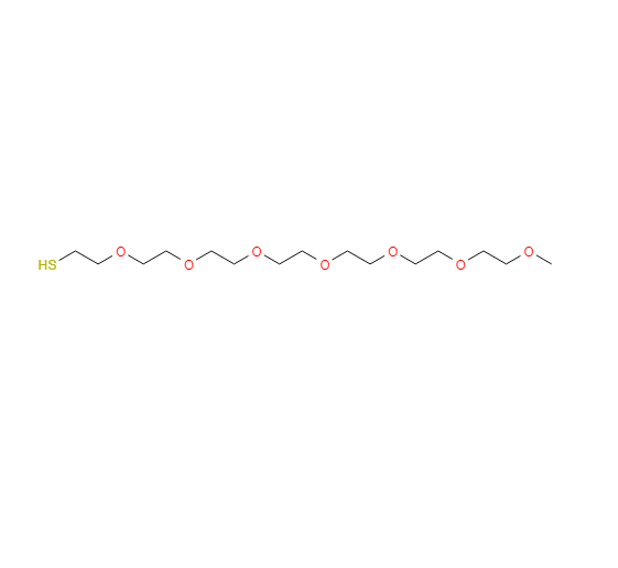 2,5,8,11,14,17,20-七氧杂二十二烷-22-硫醇,2,5,8,11,14,17,20-Heptaoxadocosane-22-thiol