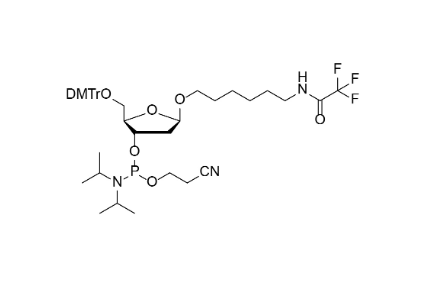 DMTr-1'-O-C6-NHTFA-2'- Deoxyribose-3'-CE-Phosphoramidite,DMTr-1'-O-C6-NHTFA-2'- Deoxyribose-3'-CE-Phosphoramidite