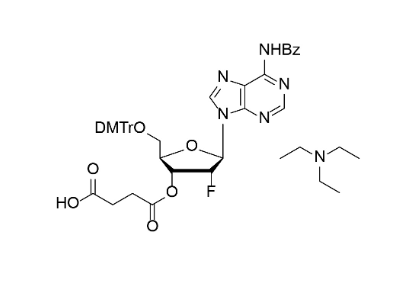 DMTr-2'-F-dA(Bz)-3'-succinate, TEA salt,DMTr-2'-F-dA(Bz)-3'-succinate, TEA salt