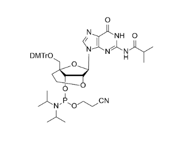 DMTr-2'-O-4'-C-ethylene-rG(iBu)-3'-CE-Phosphoramidite,DMTr-2'-O-4'-C-ethylene-rG(iBu)-3'-CE-Phosphoramidite