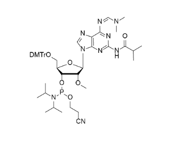 DMTr-2'-O-Me-N2-iBu-N6-dmf- 2-amido-rA-3'-CE-Phosphoramidite,DMTr-2'-O-Me-N2-iBu-N6-dmf- 2-amido-rA-3'-CE-Phosphoramidite