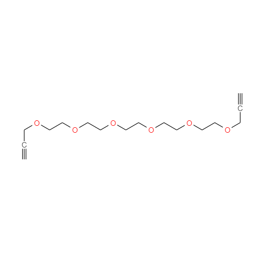 丙炔基-五聚乙二醇-丙炔基,Bis-propargyl-PEG6