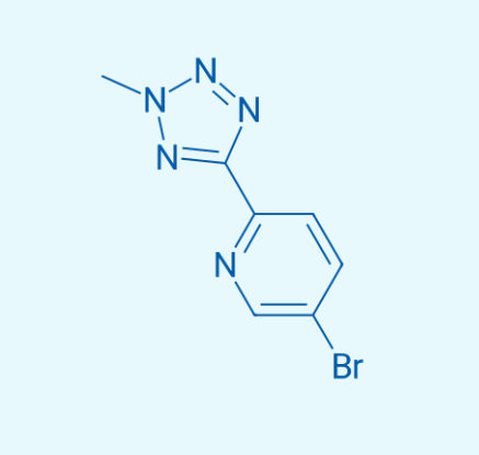 2-甲基-5-(5-溴吡啶-2-基)四氮唑,5-Bromo-2-(2-methyl-2H-tetrazol-5-yl)pyridine