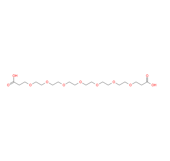 羧酸-PEG7-羧酸,alpha, oMega-Dipropionic acid hexaethylene glycol