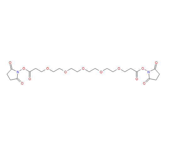 双(2,5-二氧代吡咯烷-1-基) 4,7,10,13,16-五氧杂十九烷-1,19-二酸酯,Bis(NHS)PEG5