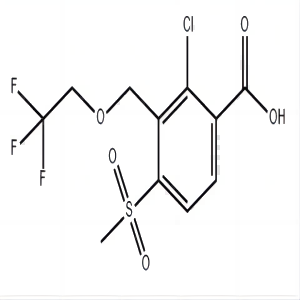 环磺酮酸,2-Chloro-4-methanesulfonyl-3-[(2,2,2-trifluoroethoxy)methyl]benzoic acid