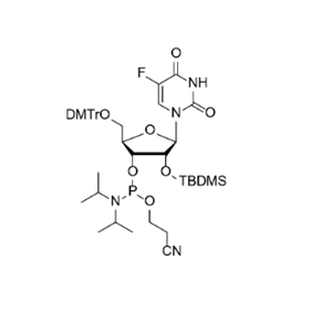 DMTr-2'-O-TBDMS-5-F-rU-3'-CE-Phosphoramidite