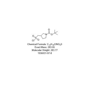 tert-butyl 3-[(chlorosulfonyl)methyl]pyrrolidine-1-carboxylate