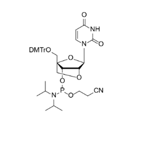 DMTr-2'-O-4'-C-Locked-rU-3'-CE-Phosphoramidite