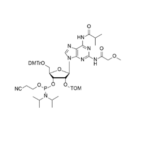 DMTr-2'-O-TOM-N2-MeOAc, N6-iBu-rA-3'-CE-Phosphoramidite