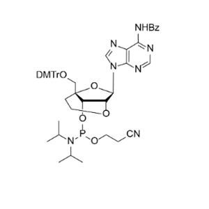 DMTr-2'-O-4'-C-ethylene-rA(Bz)-3'-CE-Phosphoramidite