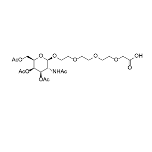 Peracetylated GalNAc PEG linker-Acid-1,Peracetylated GalNAc PEG linker-Acid-1