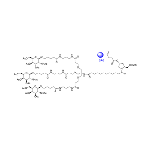 N-乙酰半乳糖胺-L96-CPG,GalNAc-L96-CPG