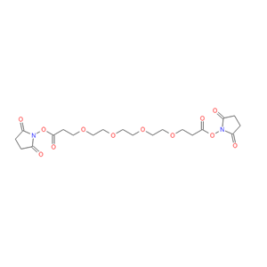 双琥珀酰亚胺酯-PEG4,alpha, oMega-DisucciniMidyl triethylene glycol