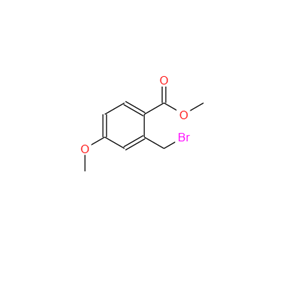 2-溴甲基-4-甲氧基苯甲酸甲酯,Methyl 2-(bromomethyl)-4-methoxybenzoate
