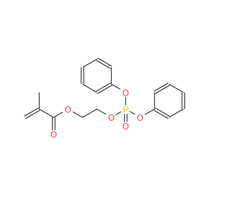 甲基丙烯酸-2-羟乙酯磷酸二苯酯,Methacrylic acid, 2-hydroxyethyl ester diphenyl phosphate