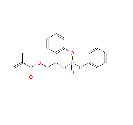 甲基丙烯酸-2-羥乙酯磷酸二苯酯,Methacrylic acid, 2-hydroxyethyl ester diphenyl phosphate