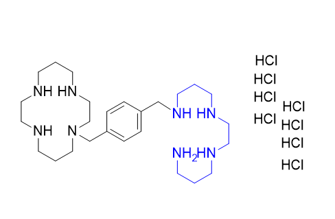 普乐沙福杂质56,N1-(4-((1,4,8,11-tetraazacyclotetradecan-1-yl)methyl)benzyl)-N3-(2-((3-aminopropyl)amino)ethyl)propane-1,3-diamine  octa-hydrochloride