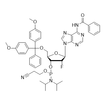 N6-苯甲?；?'-O-DMT-2'-氟-脫氧腺苷-3'-氰乙氧基亞磷酰胺,DMT-2'-F-dA(Bz)-CE-Phosphor amidite