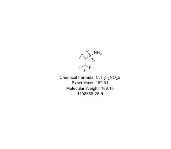 1-(TRIFLUOROMETHYL)CYCLOPROPANE-1-SULFONAMIDE,1-(TRIFLUOROMETHYL)CYCLOPROPANE-1-SULFONAMIDE