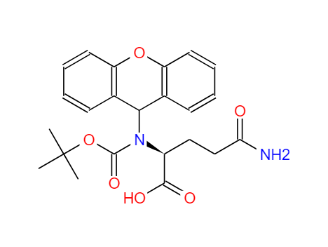 N-叔丁氧羰基-N'-(9-氧雜蒽基)-L-谷氨酰胺,N-Boc-N'-(9-xanthenyl)-L-glutamine