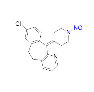 地氯雷他定杂质14,8-chloro-11-(1-nitrosopiperidin-4-ylidene)-6,11-dihydro-5H-benzo[5, 6]cyclohepta[1,2-b]pyridine