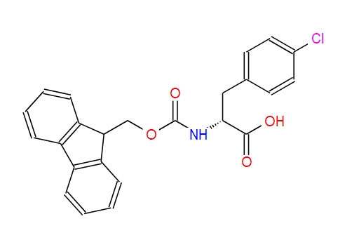 (R)-2-((((9H-芴-9-基)甲氧基)羰基)氨基)-3-(4-氯苯基)丙酸,Fmoc- D -Phe (4-Cl)-OH