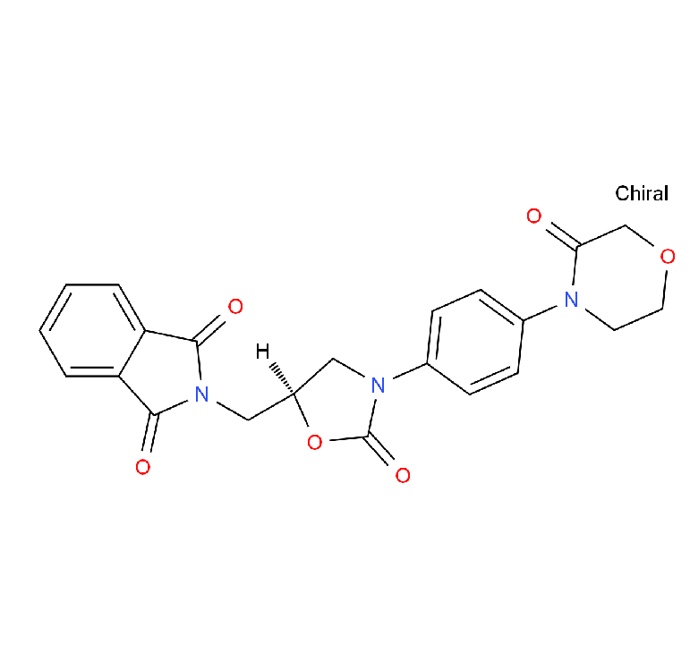 利伐沙班邻苯二甲酰亚胺杂质,1H-ISOINDOLE-1,3(2H)-DIONE, 2-[[(5S)-2-OXO-3-[4-(3-OXO-4-MORPHOLINYL)PHENYL]-5-OXAZOLIDINYL]METHYL]-