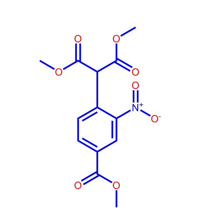 2-[4-甲氧羰基-2-硝基苯基]-丙二酸-1,3-二甲酯,1,3-DiMethyl2-[4-(Methoxycarbonyl)-2-nitrophenyl]propanedioate