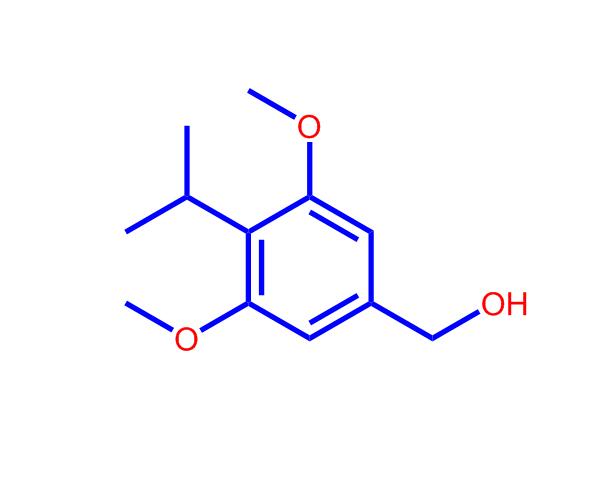 (4-异丙基-3,5-二甲氧基苯基)甲醇,(3,5-dimethoxy-4-propan-2-yl-phenyl)methanol