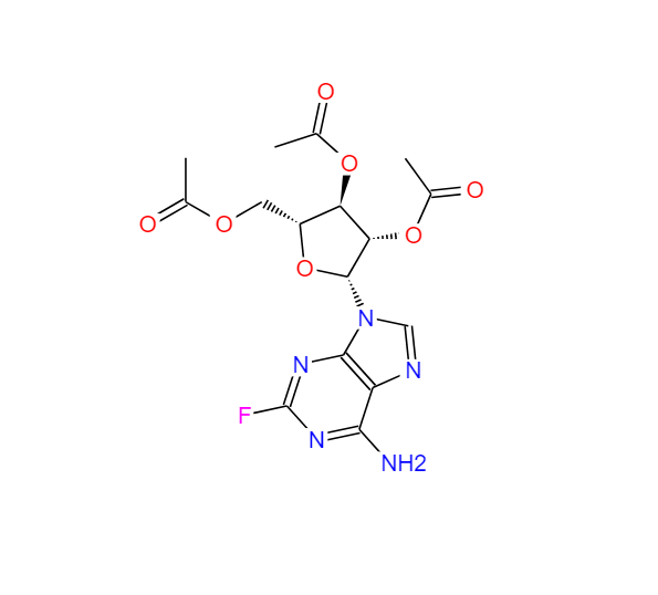 (2R,3R,4S,5R)-2-(乙酰氧基甲基)-5-(6-氨基-2-氟-9H-嘌呤-9-基)四氢呋喃-3,4-二基二乙酸酯,2-Fluoro-9-β-D-(2',3',5'-tri-O- acetyl arabinofuranosyl)-adenine