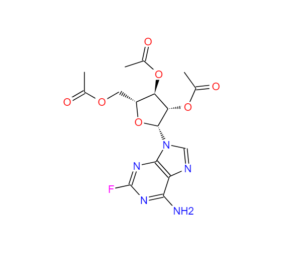 (2R,3R,4S,5R)-2-(乙酰氧基甲基)-5-(6-氨基-2-氟-9H-嘌呤-9-基)四氫呋喃-3,4-二基二乙酸酯,2-Fluoro-9-β-D-(2',3',5'-tri-O- acetyl arabinofuranosyl)-adenine