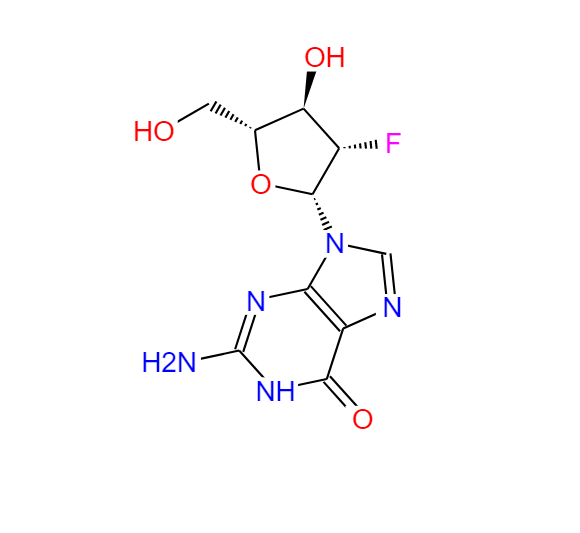 9-(2-脱氧-2-氟阿拉伯呋喃基)鸟嘌呤,9-(2-Deoxy-2-fluoroarabinofuranosyl)guanine