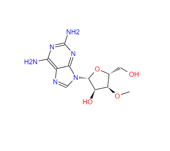 3'-甲氧基-2-氨基腺苷,3'-OMe-2-NH2-A