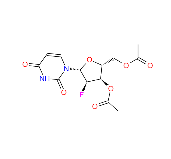 3',5'-二-O-乙酰基-2'-脱氧-2'-氟尿苷,3',5'-DI-O-ACETYL-2'-DEOXY-2'-FLUOROURIDINE