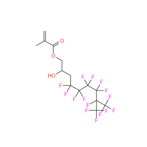 3-(全氟-5-甲基己基)-2-羟基丙基甲基丙烯酸酯,3-(Perfluoro-5-methylhexyl)-2-hydroxypropyl methacrylate